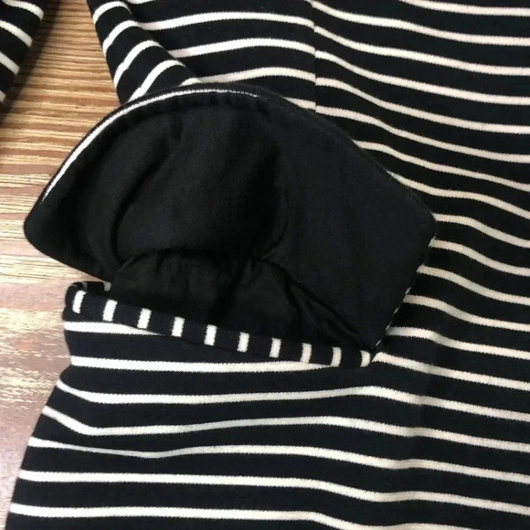 Part Two Black and White Striped Crop Blazer - Picture 7 of 10